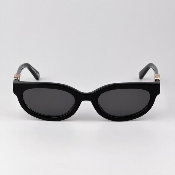 Off-White SPARKS Women Sunglasses Black Cat Eye Frame | Model OERI13D 1007 - Picture 3 of 10